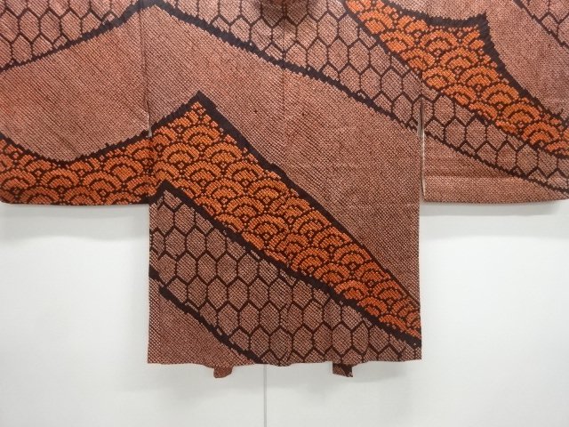 Japanese Kimono / Haori Coat Dochugi Silk